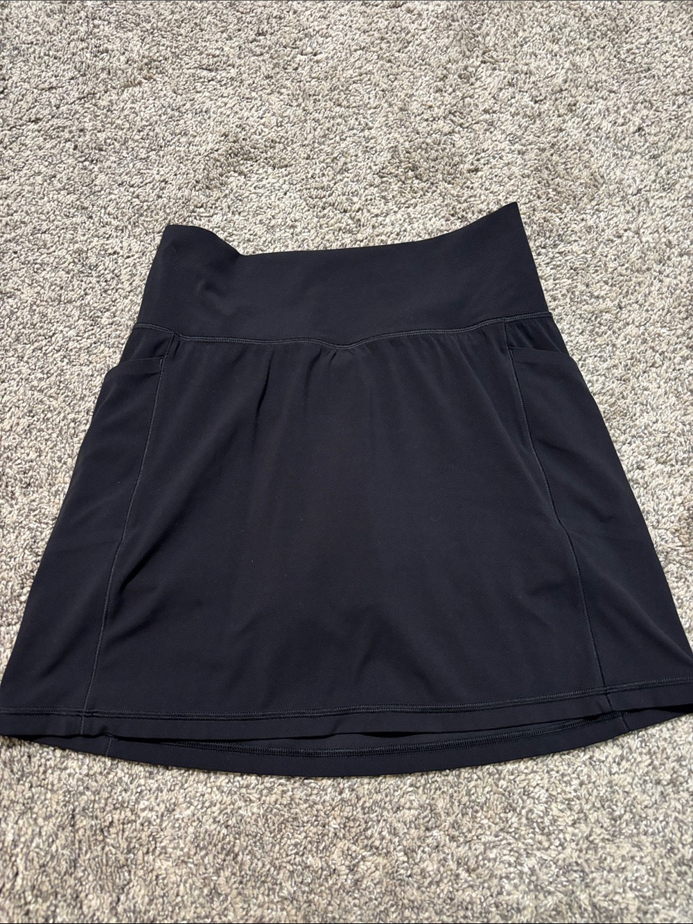 Athleta Black Salutation Stash Skort size small